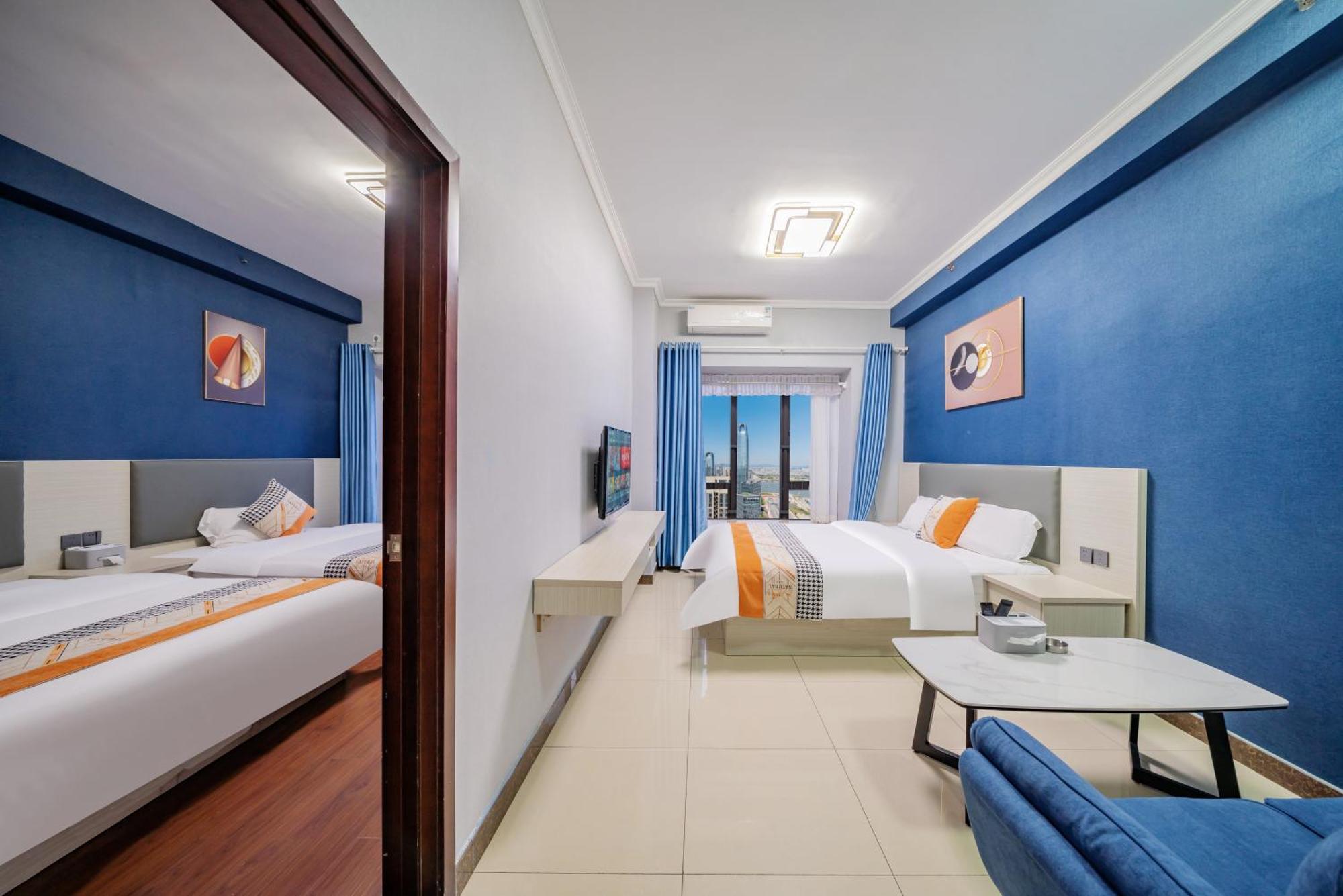 Pazhou Angda International Aparthotel Canton Fair Branch מראה חיצוני תמונה