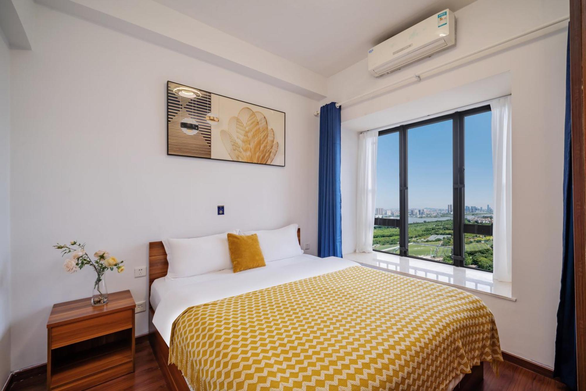 Pazhou Angda International Aparthotel Canton Fair Branch מראה חיצוני תמונה