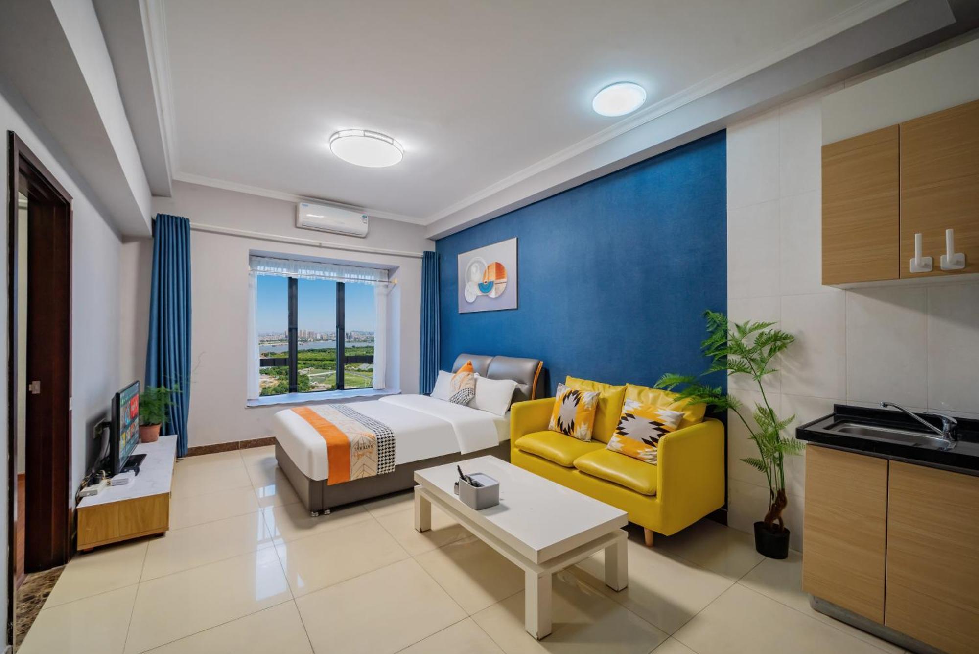 Pazhou Angda International Aparthotel Canton Fair Branch מראה חיצוני תמונה