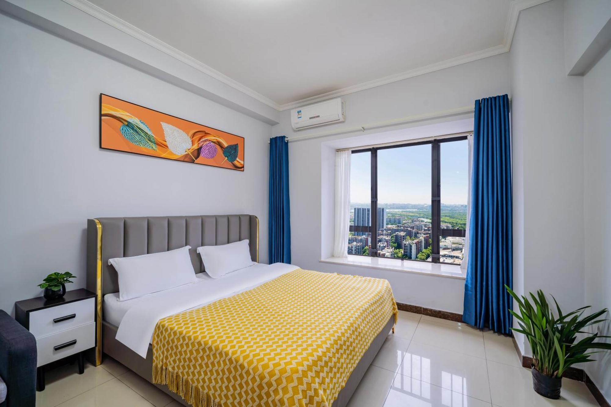 Pazhou Angda International Aparthotel Canton Fair Branch מראה חיצוני תמונה
