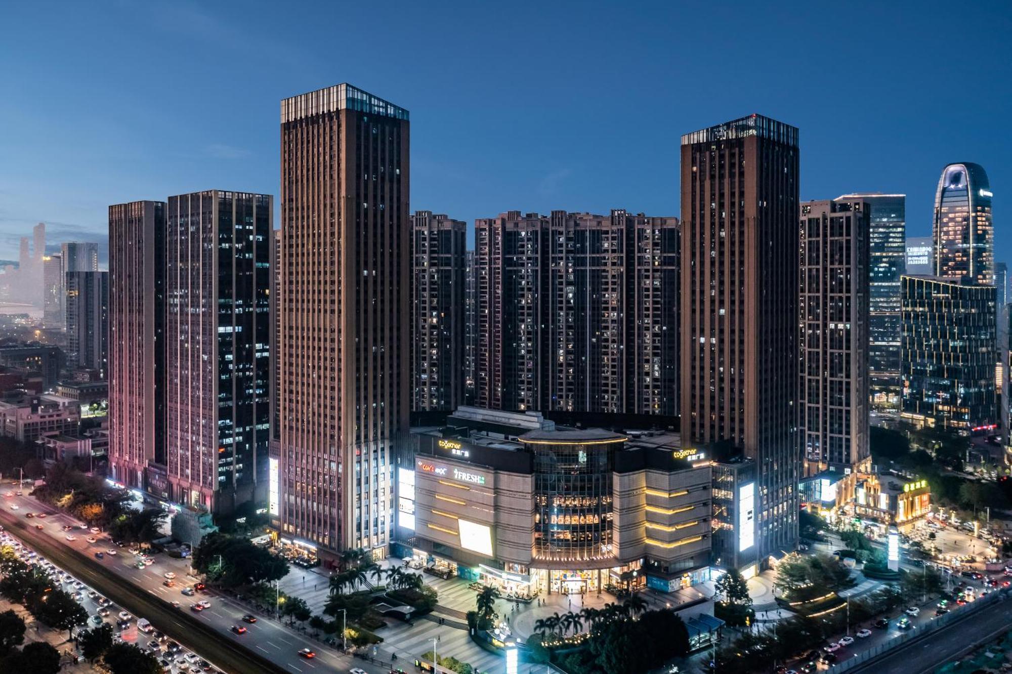 Pazhou Angda International Aparthotel Canton Fair Branch מראה חיצוני תמונה
