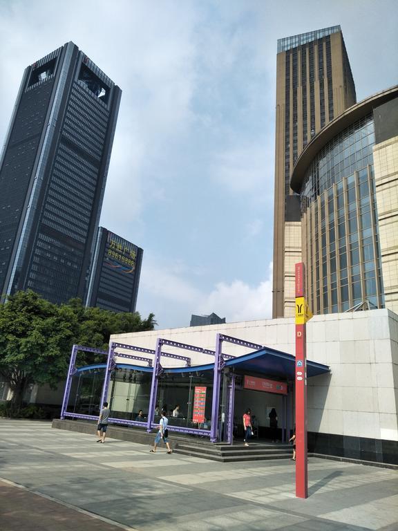 Pazhou Angda International Aparthotel Canton Fair Branch מראה חיצוני תמונה